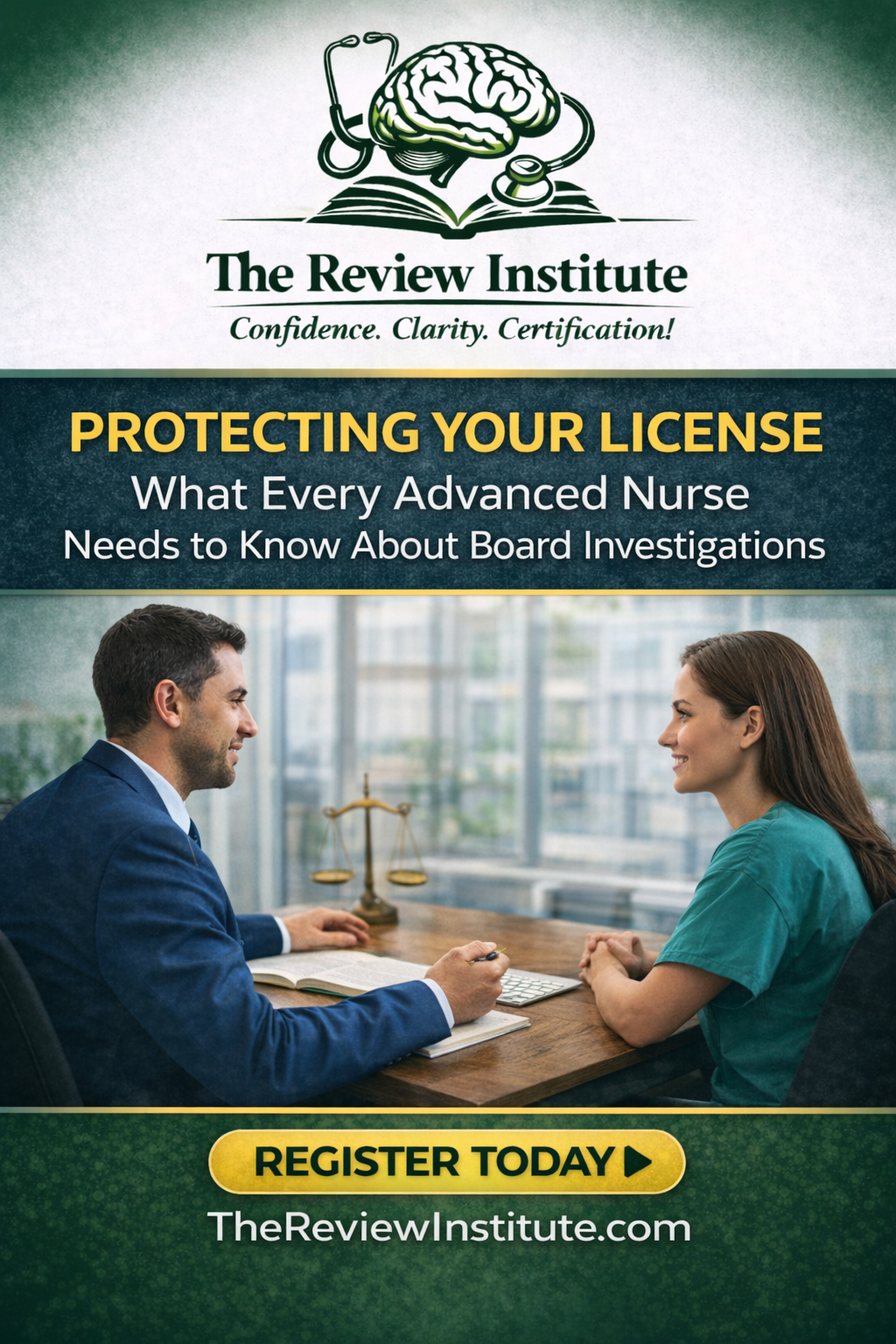 Protecting Your License: What Every Advanced Nurse Needs to Know About Board Investigations (2 Hours)